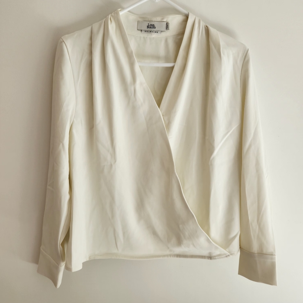 Elegant Cream Blouse